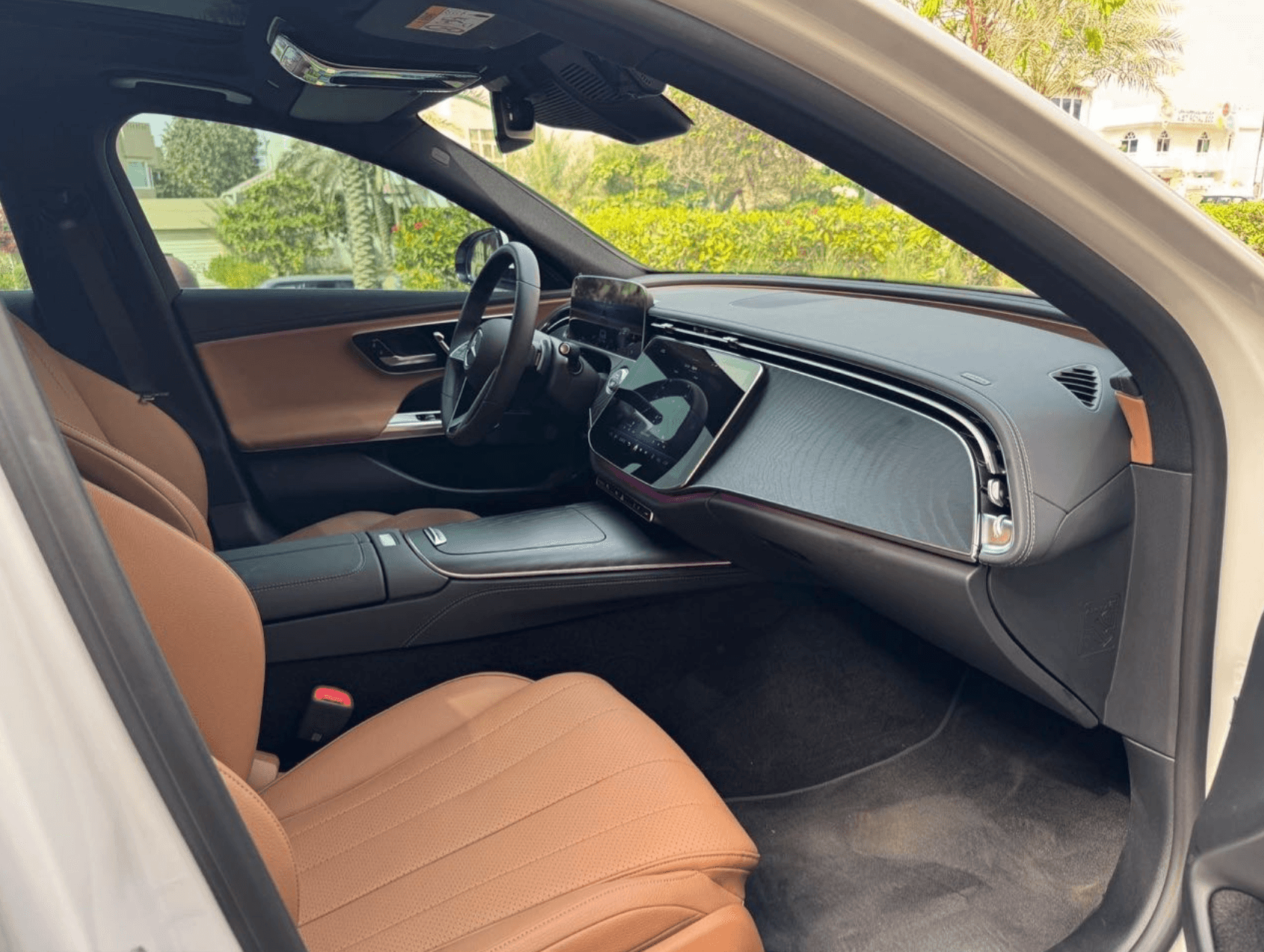 Mercedes E300 White 2