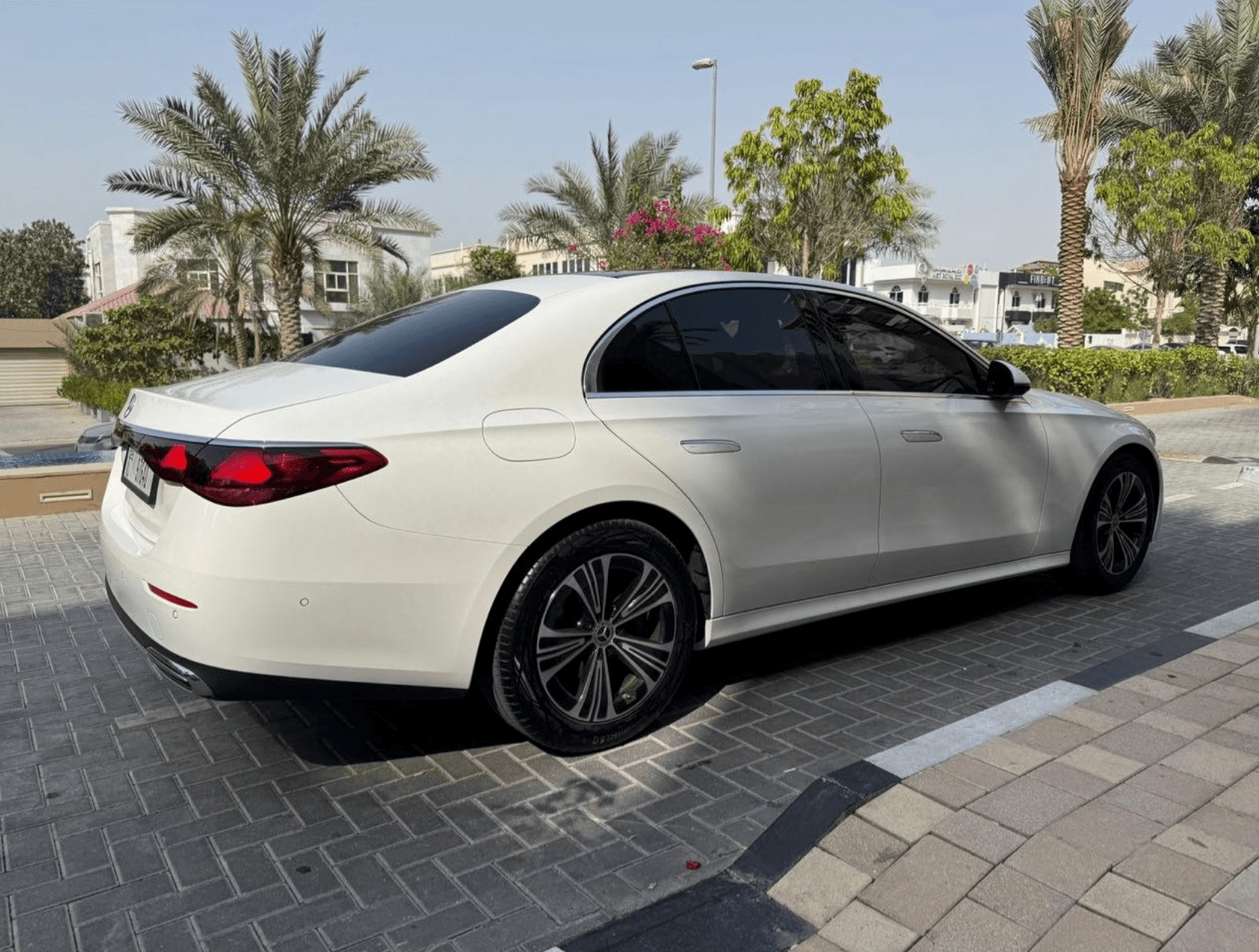 Mercedes E300 White 3