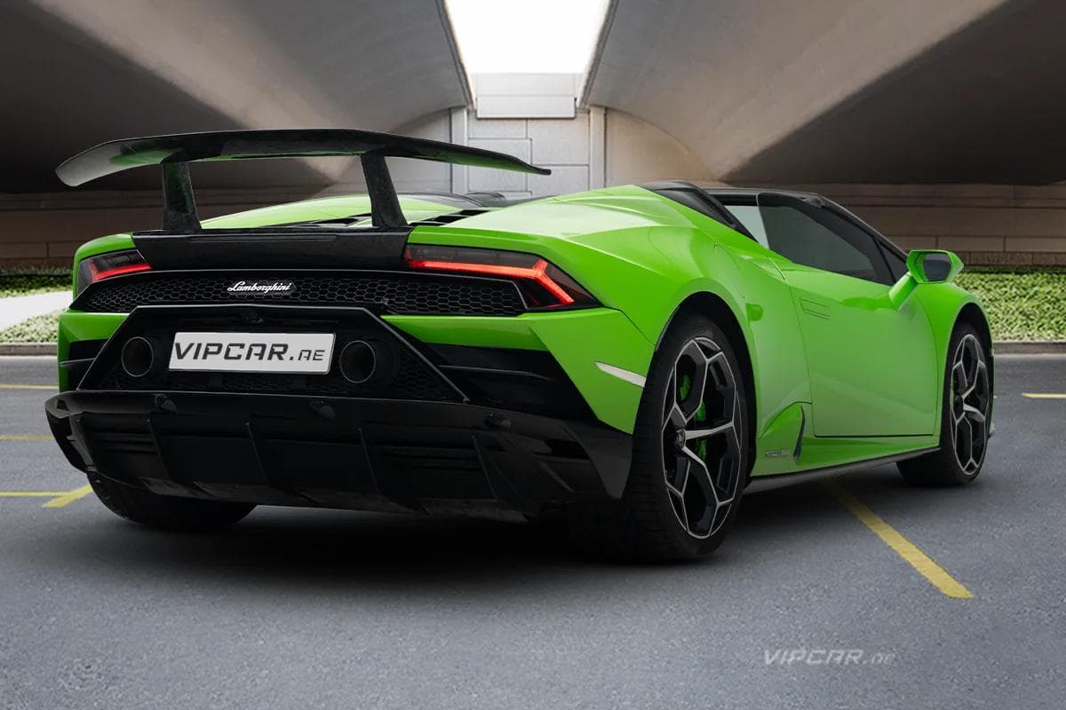 Lamborghini Huracan Evo Spyder Green 2