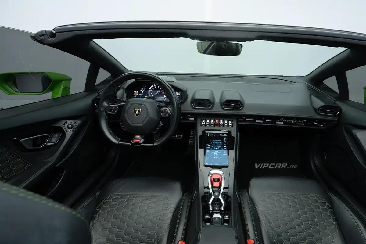 Lamborghini Huracan Evo Spyder Green 3