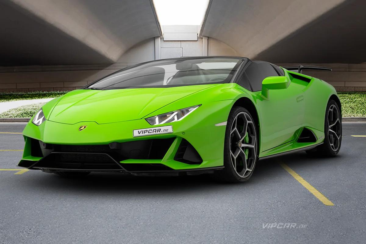 Lamborghini Huracan Evo Spyder Green 1